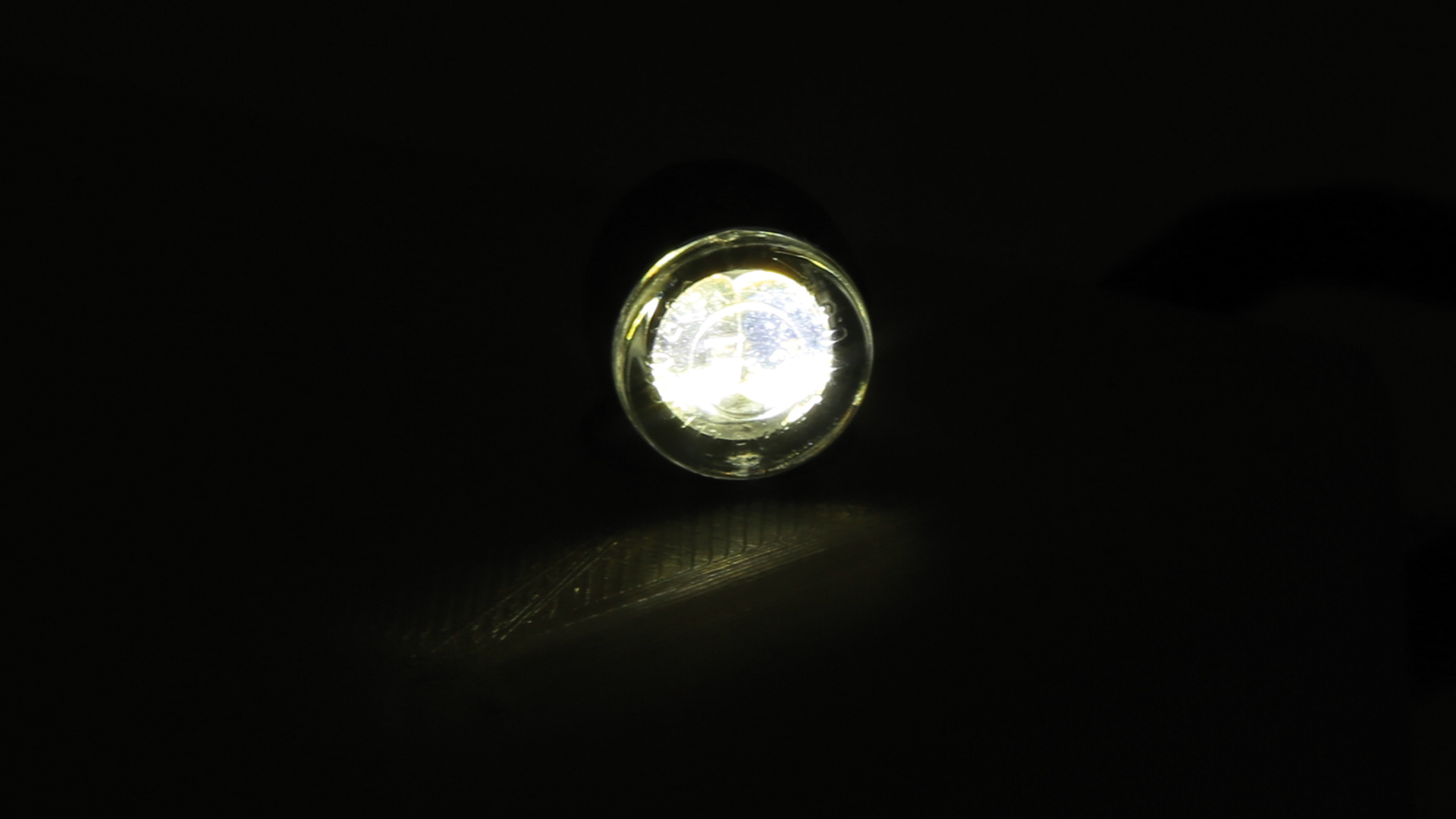 HIGHSIDER PROTON TWO LED position light, tinted glass, suitable for front, E-tested, pair.