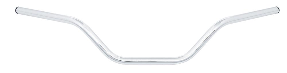 Highway Hawk Handlebar "XLX-Style" 800 mm wide 130 mm high for "7/8" (22 mm) clamping chrome TÜV