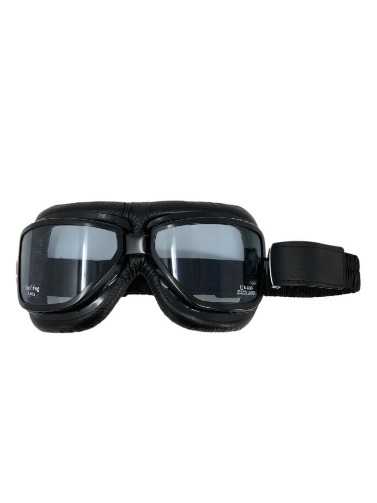 Highway Hawk Motorcycle glasses/ sunglasses "Red Baron" with curved glass