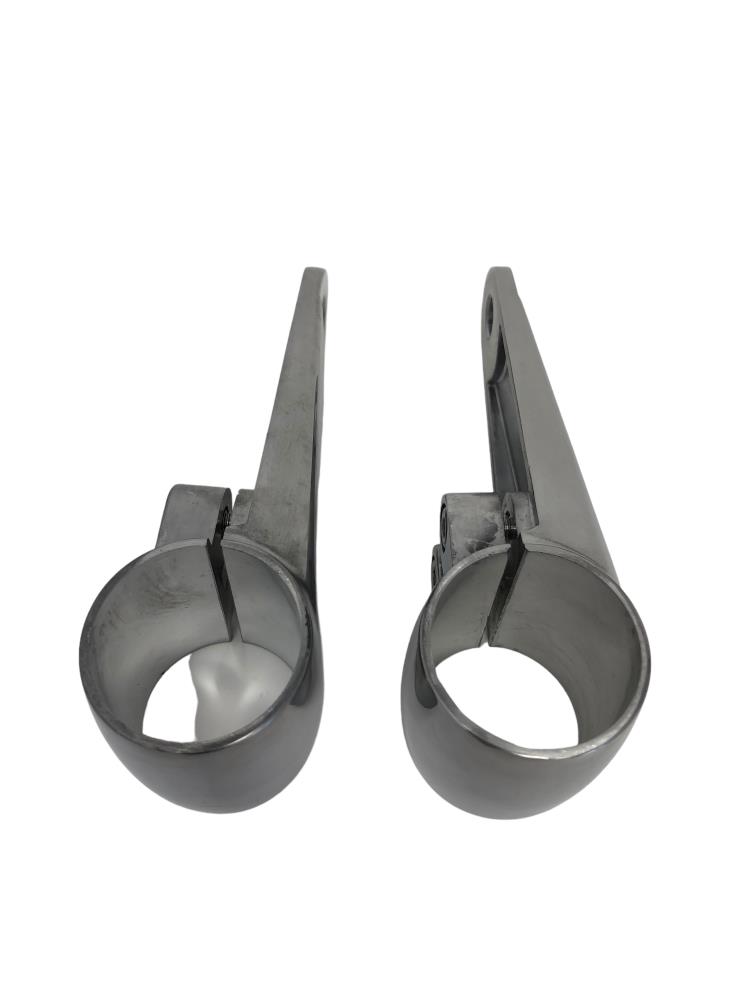 Soportes de aluminio para faros Highway Hawk para horquillas de 35 - 41 mm de diámetro (2 piezas)