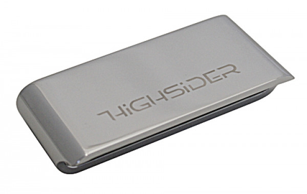 HIGHSIDER STRIPE aluminum housing chrome for LED tail light or turn signal of the Highsider series (1 piece)
