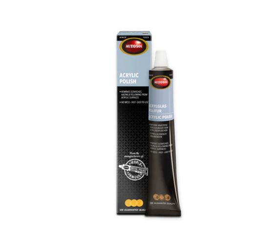 AUTOSOL® Acrylic glass polish tube 75 ml - removal of scratches on acrylic glass surfaces