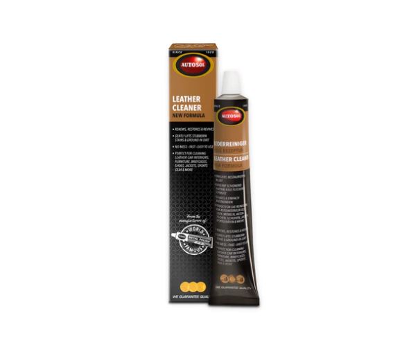 AUTOSOL® Leather Cleaner Tube 75 ml - for all smooth leather as well as artificial and vinyl leather