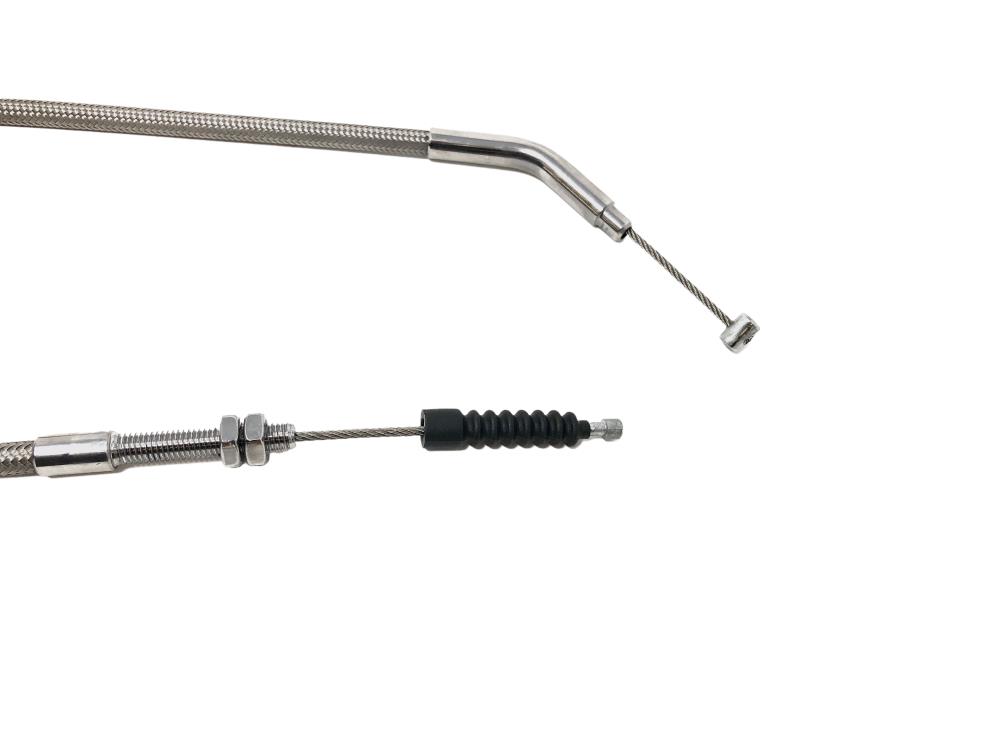 Highway Hawk cable de embrague flexible de acero + 15 cm Honda VT 600 Shadow