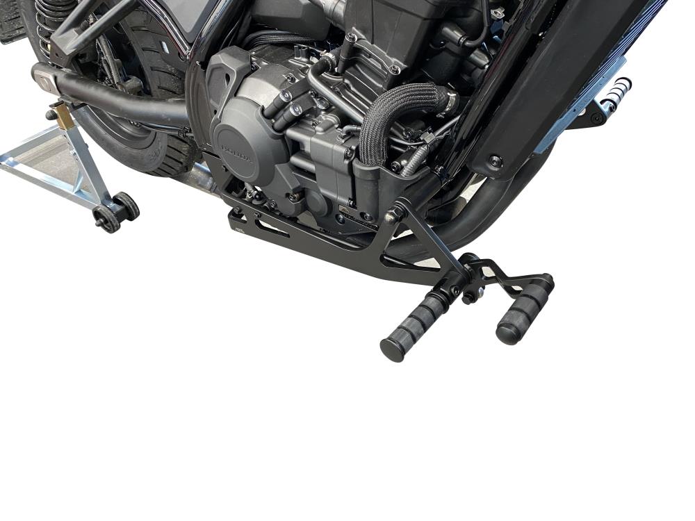 Sistema poggiapiedi avanzato da 30 cm per Honda CMX 1100 Rebel DCT automatico con ABE