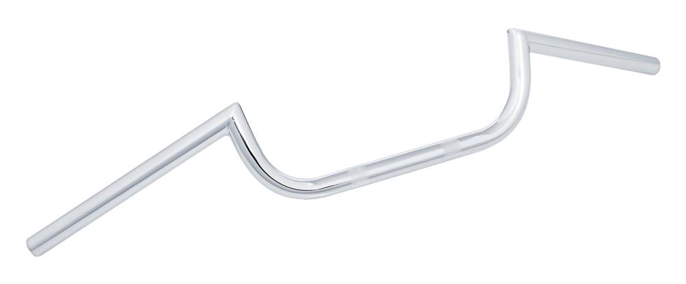 Highway Hawk Handlebar "ACE" 710 mm wide 120 mm height for "7/8"" (22 mm) clamping chrome