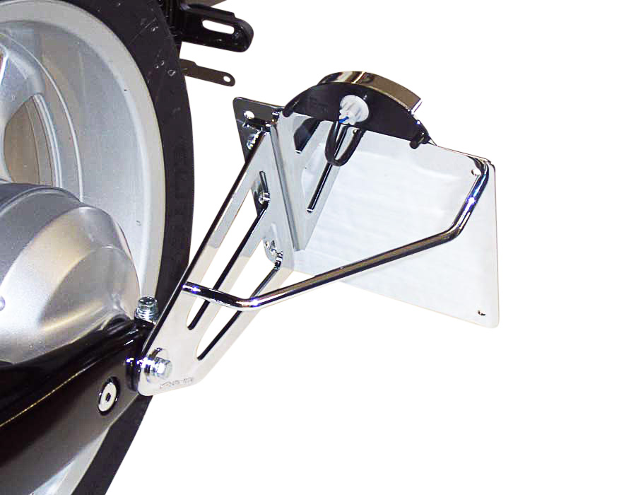 Side mount license plate holder for Honda VT 1300 CX Fury TÜV