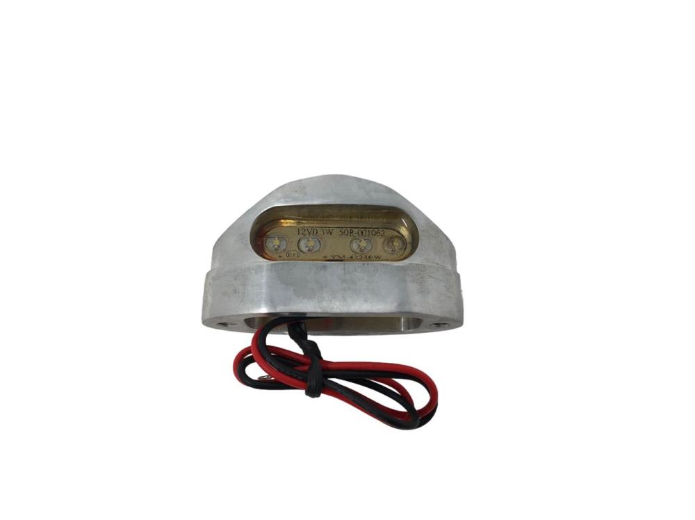 Highway Hawk Universal license plate light "Hydro"  - with E-Mark (1 Pc.)