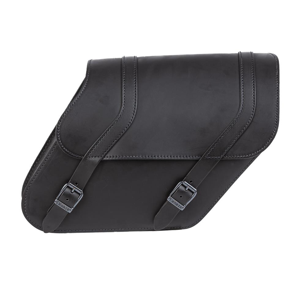 Ledrie saddlebags "right-side" 1 piece leather black with buckles W = 35cm D= 12cm H= 30cm 11 liters (1 piece)