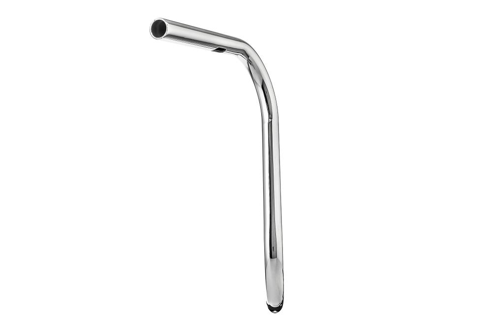 Highway Hawk Handlebar "Anfora 40" 740 mm wide 370 mm high for "1" (25,4 mm) clamping with 3 holes chrome TÜV