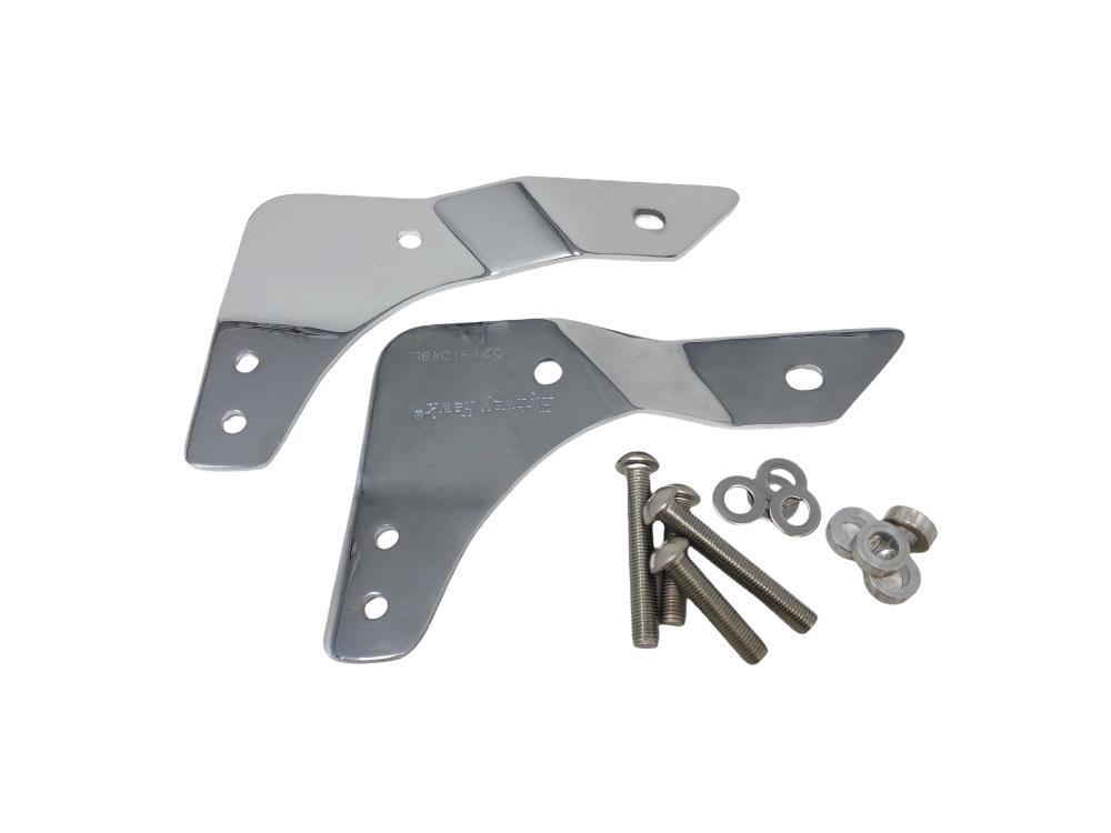Highway Hawk Sissy Bar brackets in chrome suitable for Honda VT 750 S  H521-1048/2048/3048/4048/6048