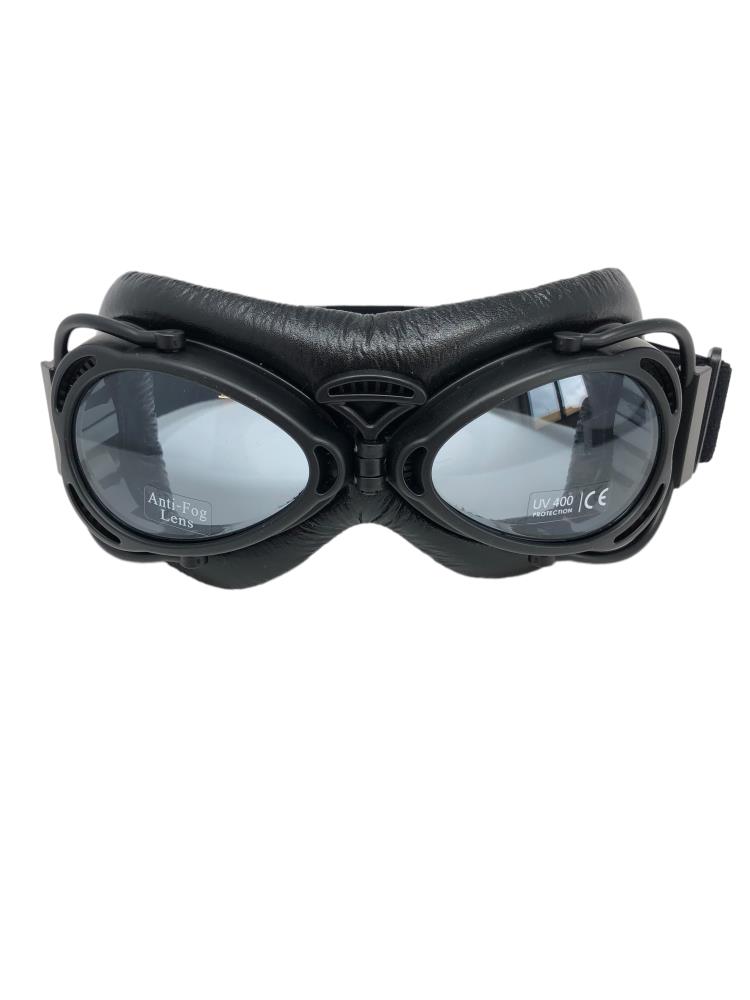 Highway Hawk Motorcycle glasses/ sunglasses "Dakota" black frame