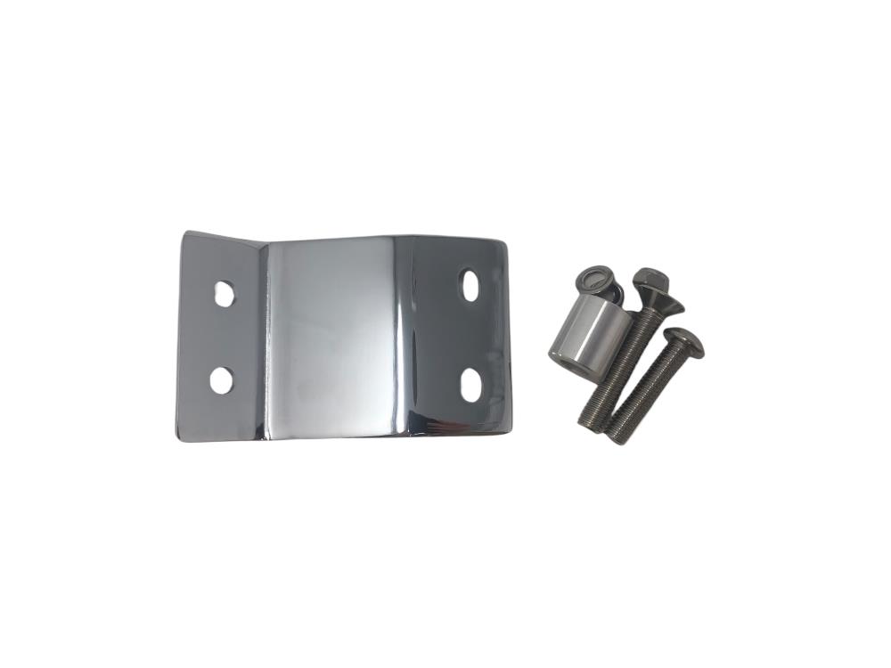 Highway Hawk Mounting bracket for Solorack 66-100/66-200A in chrome - for Suzuki Intruder/ Volusia