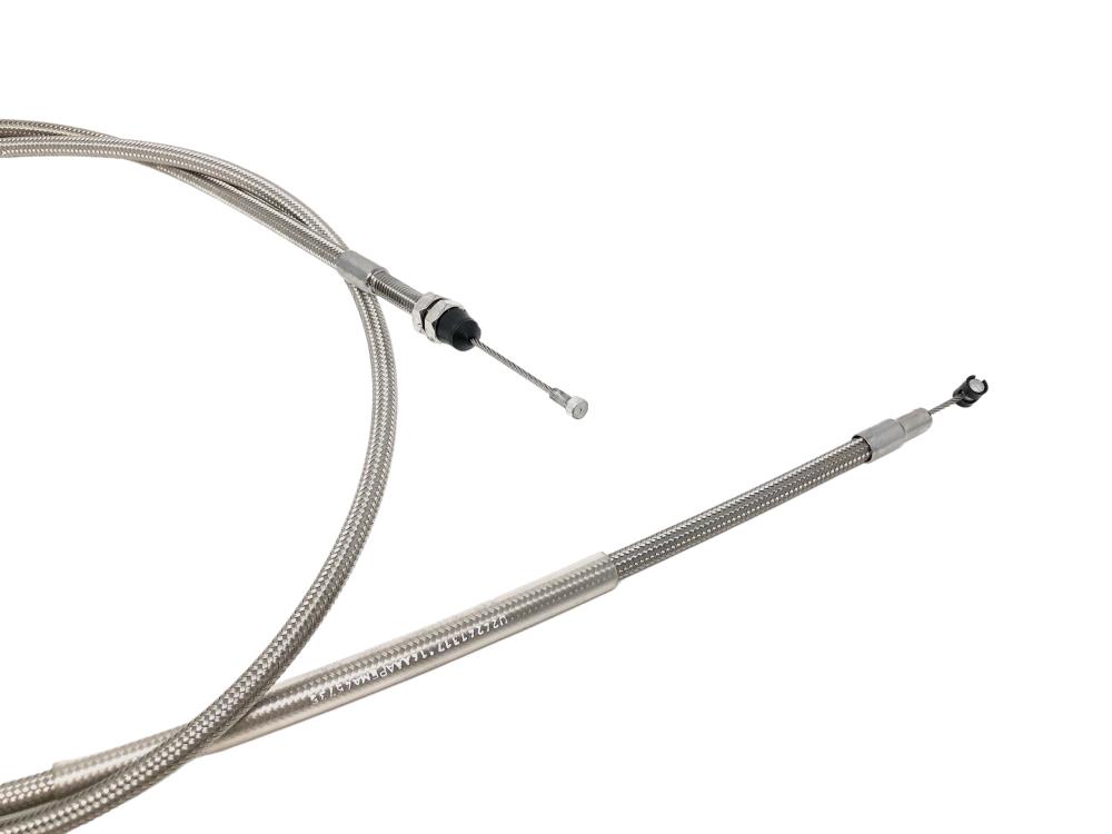 Highway Hawk cable de embrague flexible de acero + 40 cm Kawasaki VN 900 Classic