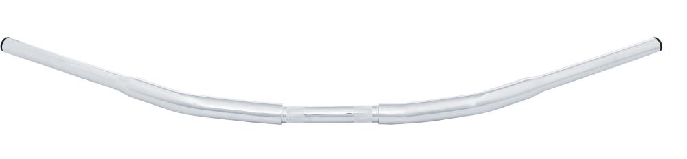 Highway Hawk Handlebar "Fat Flyer" 1000 mm wide for "1" (25,4 mm) clamping with 3 holes chrome TÜV