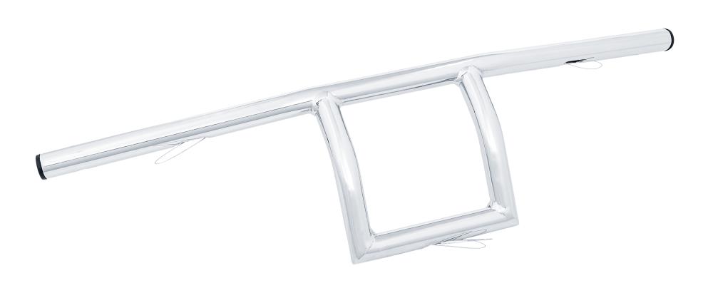 Highway Hawk Handlebars "Square" 700 mm wide for "1" (25,4 mm) Clamping chrome TÜV