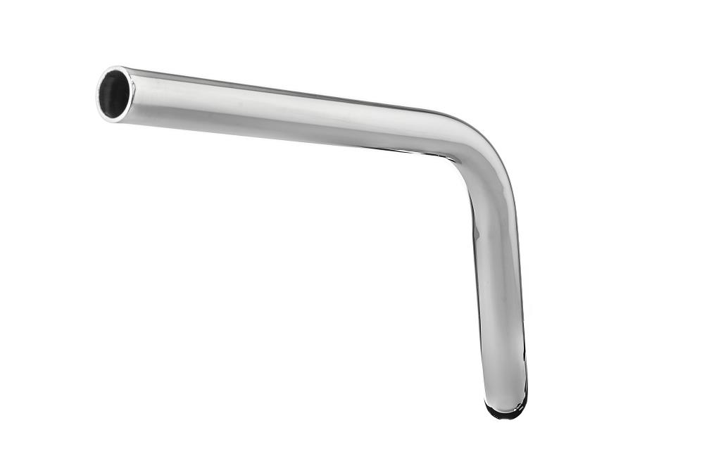 Highway Hawk Handlebar "BMX 15"  790 mm wide 150mm high for "1" (25,4 mm) clamping with 3 holes chrome TÜV