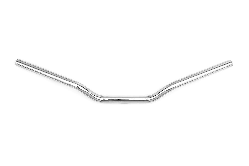 Highway Hawk Handlebar "Corsa"  760 mm wide 80mm high for "1" (25,4 mm) clamping with 3 holes chrome TÜV
