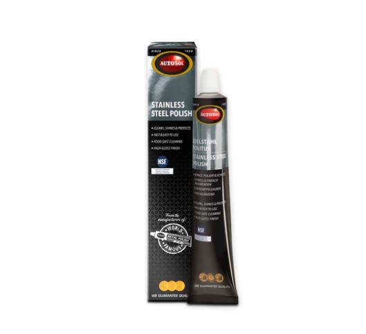 AUTOSOL® Stainless steel polish tube 75 ml - for stainless steel surfaces