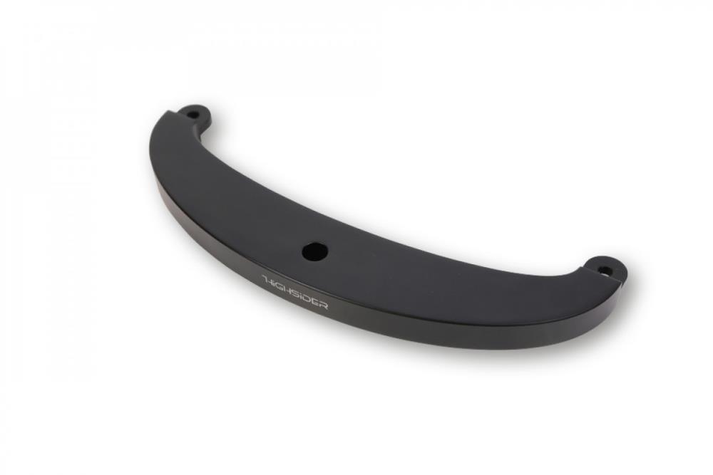 HIGHSIDER CNC aluminum headlight holder BOTTOM TYPE2 black (1 piece)