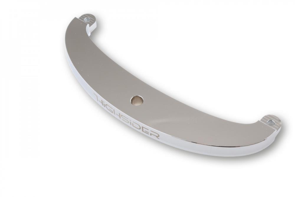 HIGHSIDER CNC aluminum headlight holder BOTTOM TYPE2 chrome (1 piece)