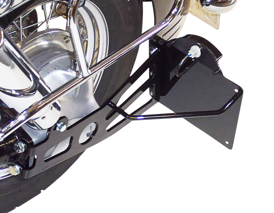 Side mount license plate holder for Honda VTX 1300 - Honda VTX 1800 TÜV