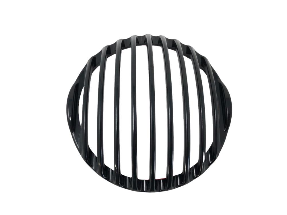 Highway Hawk main headlight grill "Steampunkt Trim Ring" black for 5 3/4" headlights (1 pcs.)