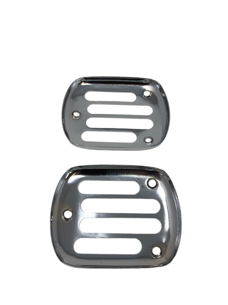 Highway Hawk turn signal grille cover chrome plated (2 pieces)