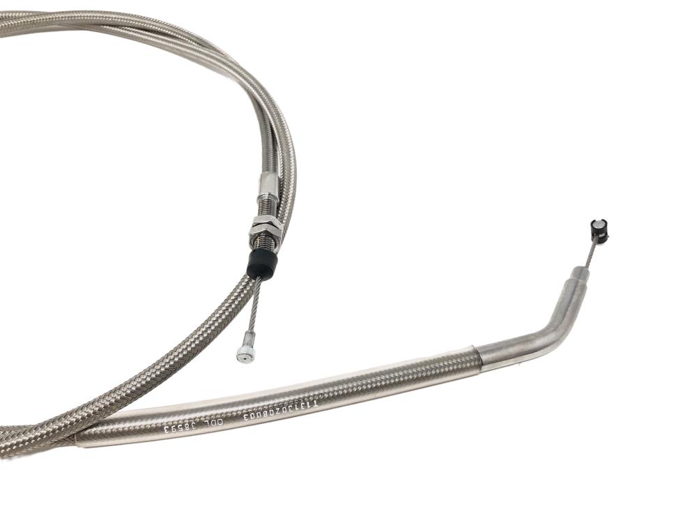 Highway Hawk cable de embrague flexible de acero + 15 cm Kawasaki VN 900 Custom