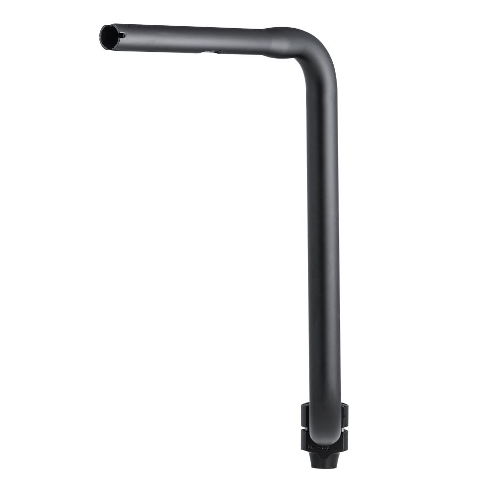 Highway Hawk Handlebar "Narrow" 860 mm wide 430 mm high for "1" (25,4 mm) clamping with 3 holes dull black TÜV