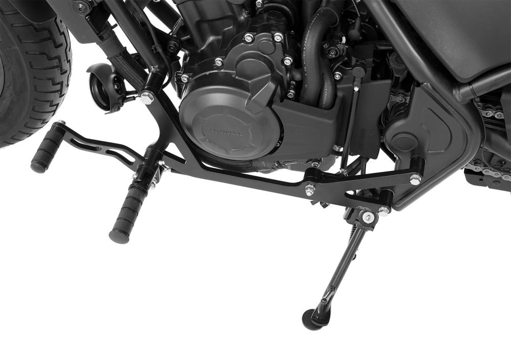Forward Controls Kit 23 cm forward for Honda CMX 500 Rebel PC56 with German ABE