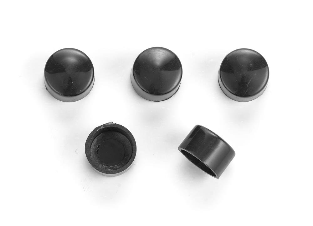 Highway Hawk Cover caps black for allen head bolts head M8 DIN 912 - 5 pieces