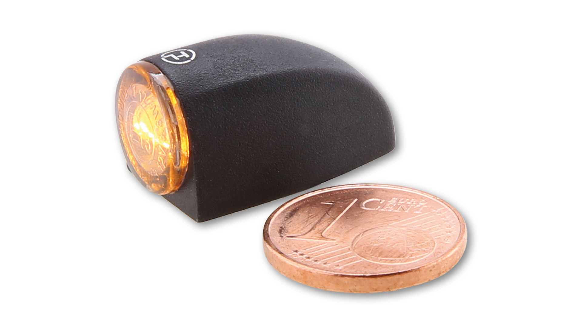Luz indicadora/de posición HIGHSIDER PROTON THREE LED, autoadhesiva, cristal tintado, par, homologada E.
