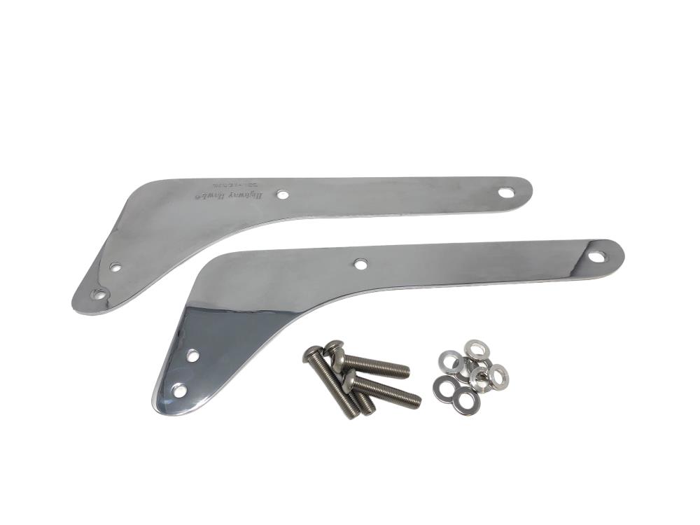 Highway Hawk Sissy Bar brackets in chrome suitable for Honda VT 750 Spirit H521-1037/2037/3037/4037/6037
