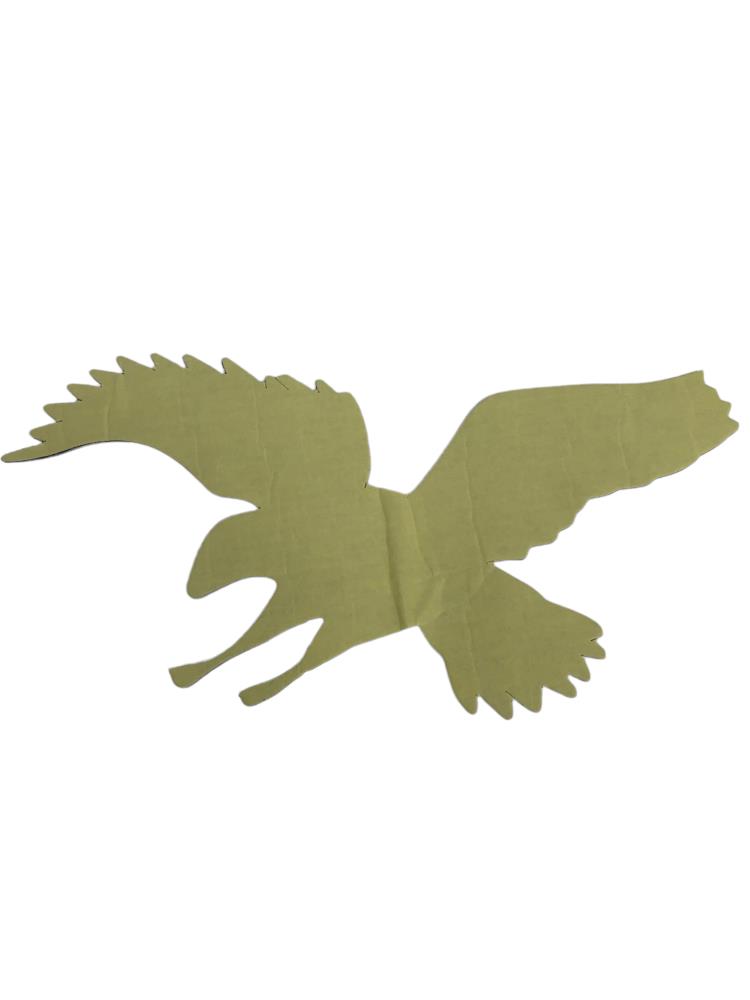 Emblema Highway Hawk "Eagle" en cromo 23cm de ancho para pegar