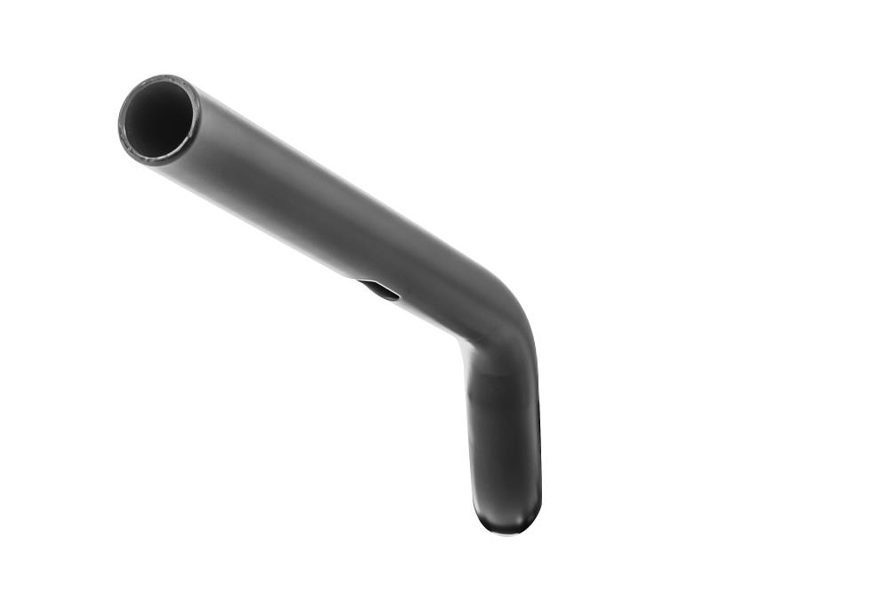 Highway Hawk Handlebar "BMX 10"  760 mm wide 80mm high for "1" (25,4 mm) clamping with 3 holes black dull TÜV