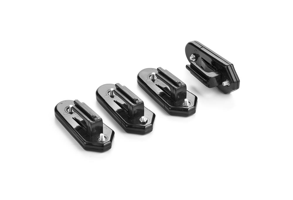 Highway Hawk Saddle Bags Clips black mounts for saddle bags kits with a diameter of 11mm