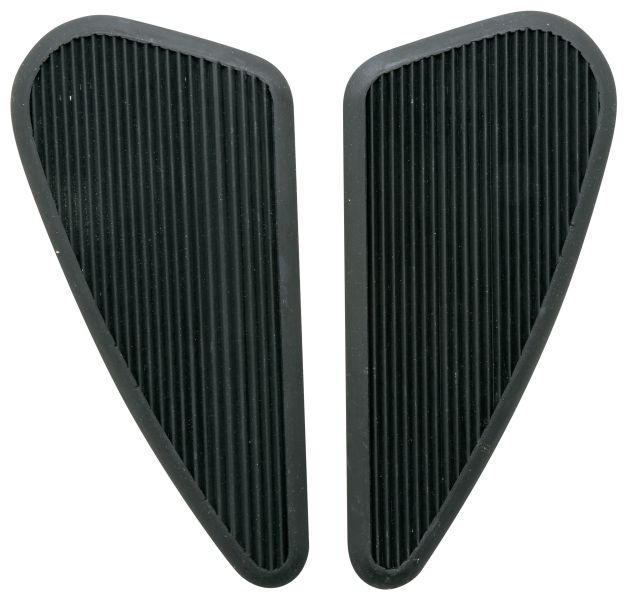 Highway Hawk knee pad for the tank 1 Set (2 pieces)  - 190mm x 90mm x 4.5mm black