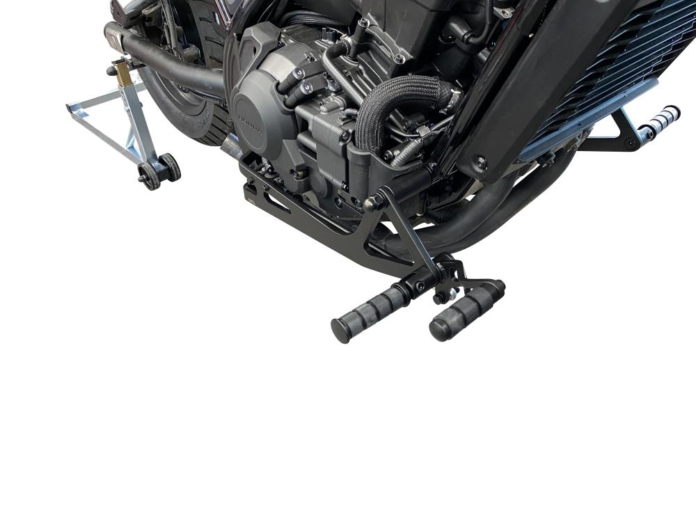 Sistema poggiapiedi avanzato da 30 cm per Honda CMX 1100 Rebel DCT automatico con ABE