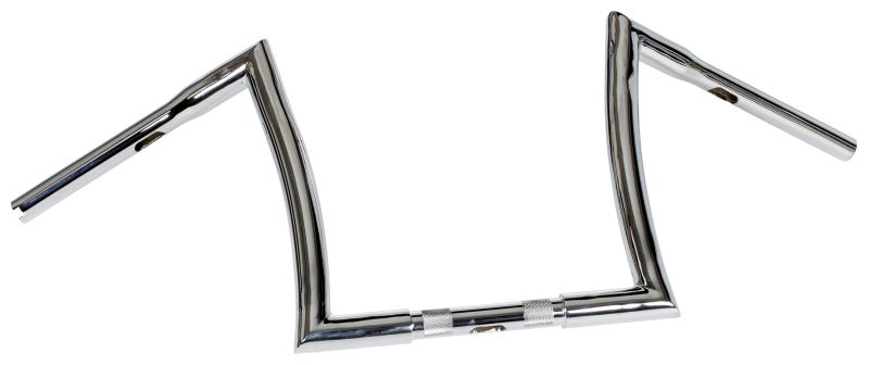 Highway Hawk Handlebar "Bad Ape" 800 mm wide 260 mm high for "1" (25,4 mm) clamping with 3 holes chrome TÜV