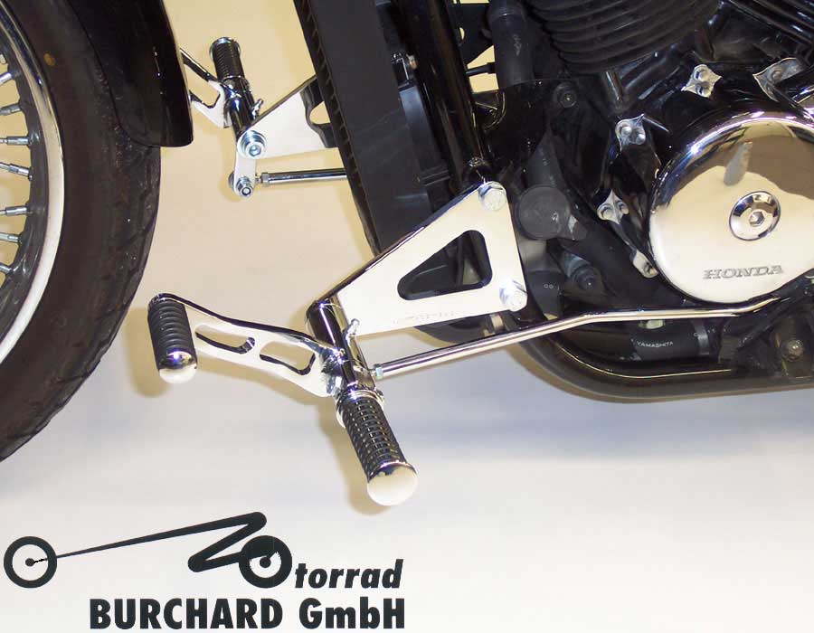Forward Controls Kit 18 cm forward for Honda VT 750 Black Widow ABE