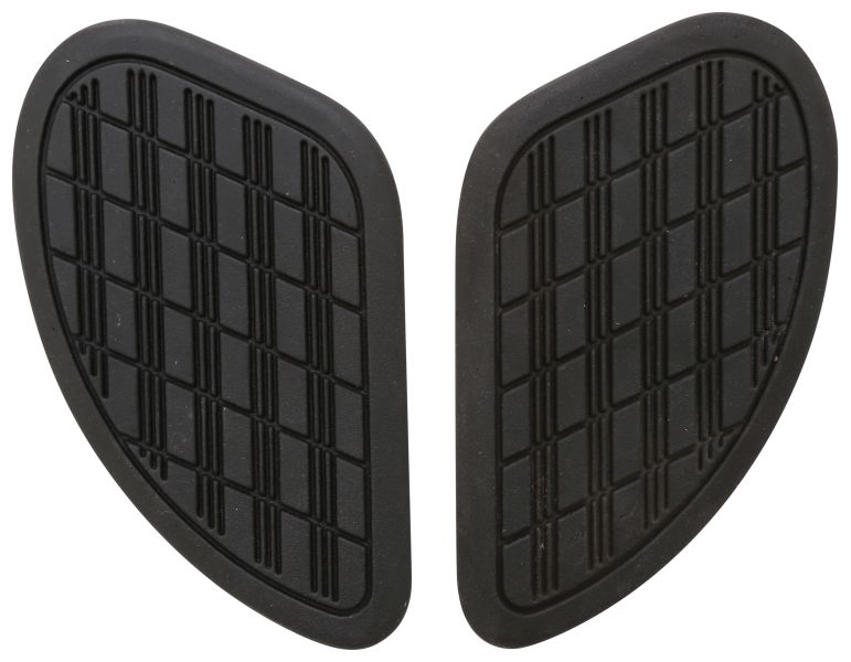 Highway Hawk knee pad for the tank 1 Set (2 pieces)  - 190mm x 110mm x 6mm black