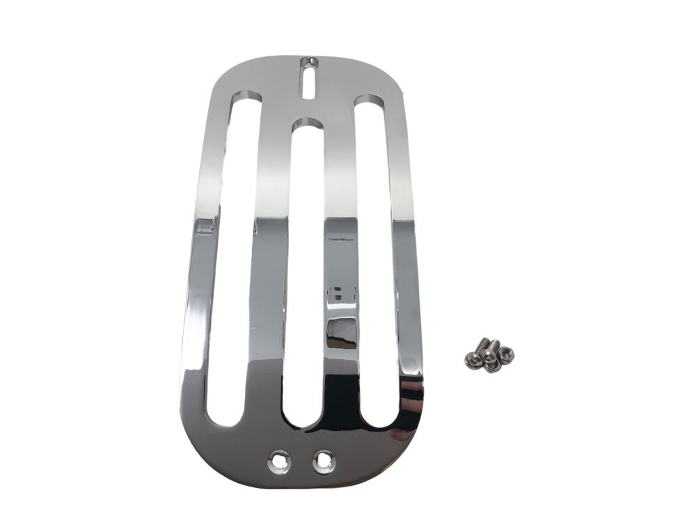 Highway Hawk Solo Rack only "Billet" in chrome - universal