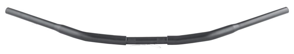 Manillar Highway Hawk "Fat Flyer" 1000 mm de ancho para abrazadera "1" (25,4 mm) con taladro de 3 agujeros negro mate TÜV