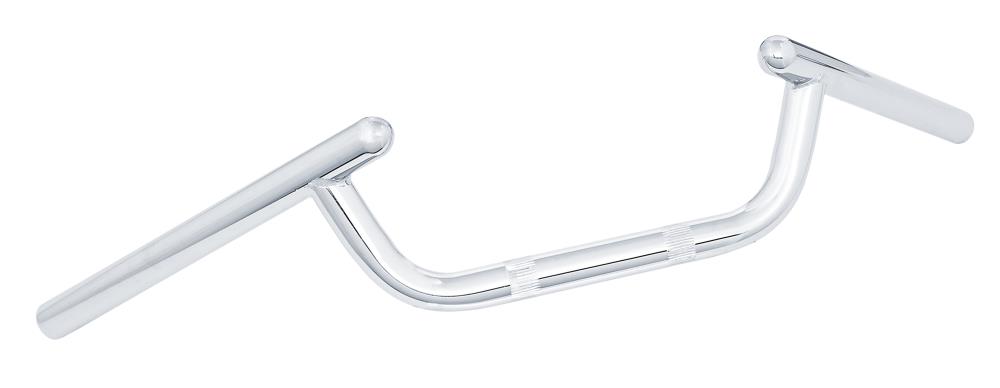 Highway Hawk Handlebar "Jack" 650 mm wide 120 mm height for "1" (25,4 mm) clamping chrome