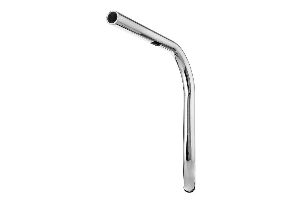 Highway Hawk Handlebar "Anfora 30" 740 mm wide 300 mm high for "1" (25,4 mm) clamping with 3 holes chrome TÜV