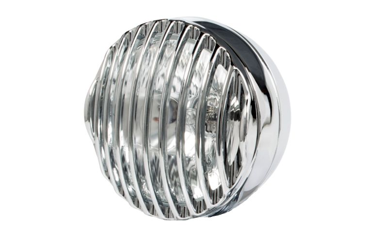 Highway Hawk Headlight grill "Steampunk trim ring" for 4,5" headlights/ spotlights (2 pieces)