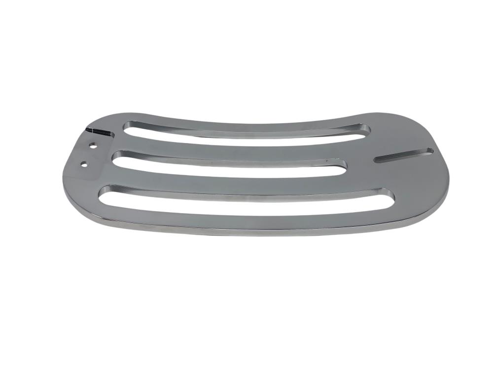 Highway Hawk Solo Rack only "Billet" in chrome - universal