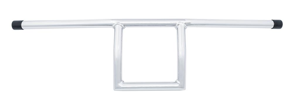 Highway Hawk Handlebars "Square" 700 mm wide for "7/8" (22 mm) Clamping chrome TÜV