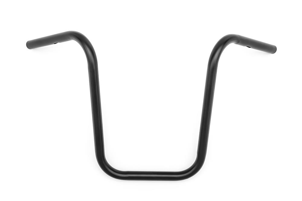 Highway Hawk Handlebar "Narrow Ape 40" 700 mm wide 400 mm high for "1" (25,4 mm) clamping with 3 holes black dull TÜV